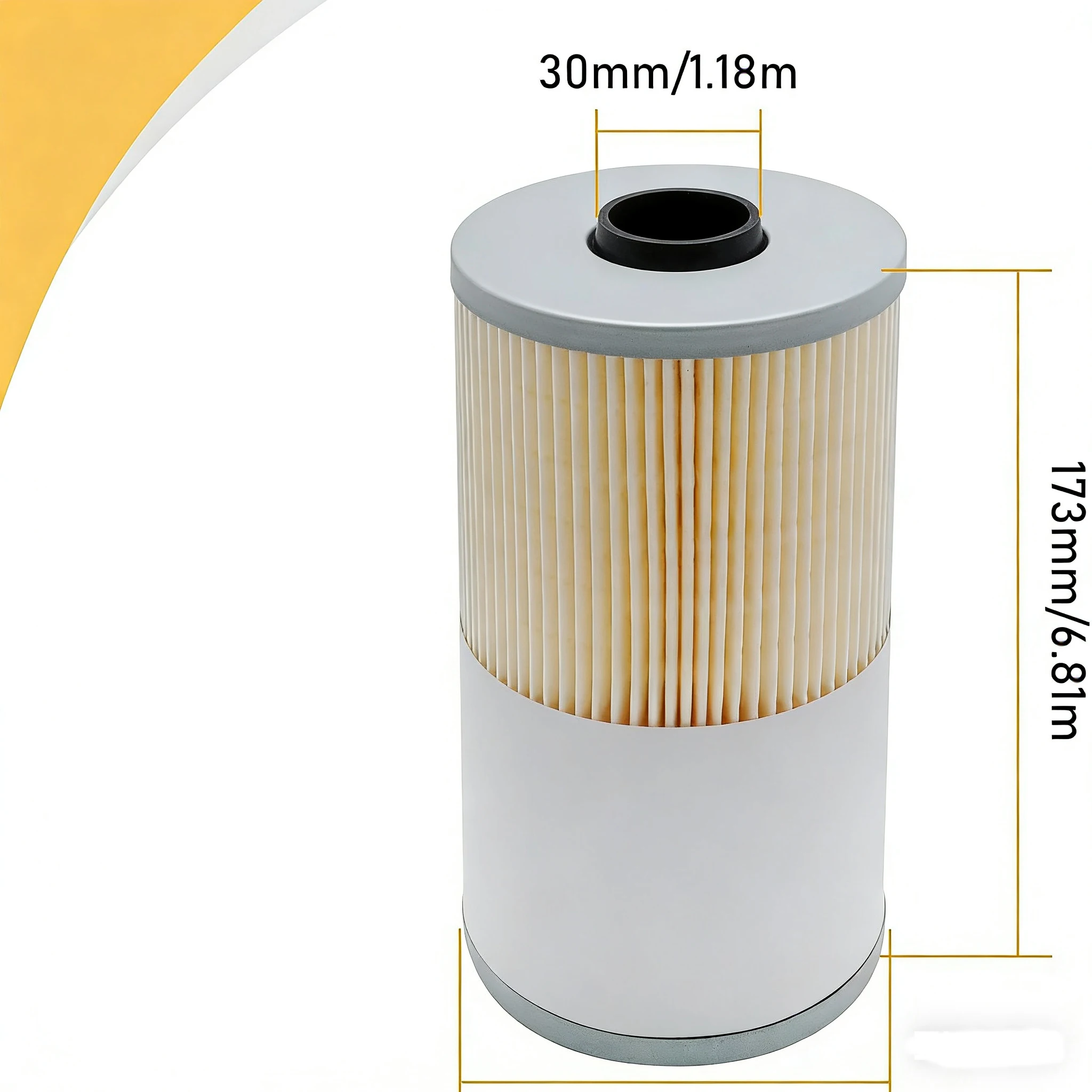 FS19729 Fuel Filter Water Separator Compatible with Kenworth Cummins ISX ISM ISX15 X15 Engine Replaces FS19624 FS19727 FS19728