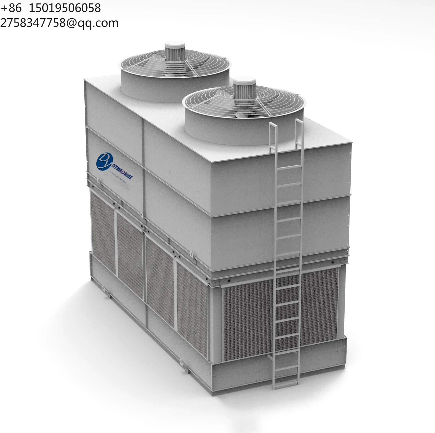 High Efficiency Refrigeration the Water Closed Cooling Tower Closed Loop Forced Draft Counter Flow Type Cooling Tower