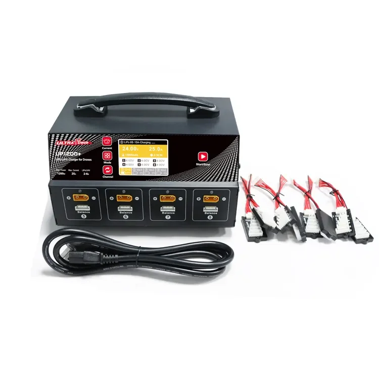 ウルトラパワー UP1200 + 8チャンネル LiPo/LiHV 充電器