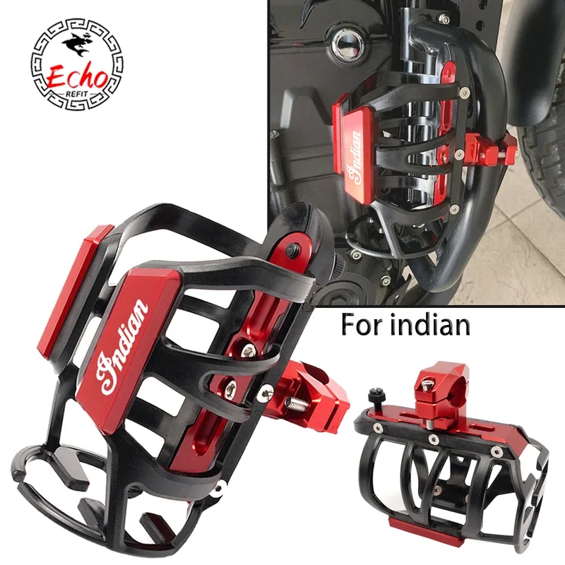

For Indian scout/Sixty bobber Chief Vintage Springfield Challenger Roadmonster FTR Motorcycle Beverage Water Bottle Drink Cup