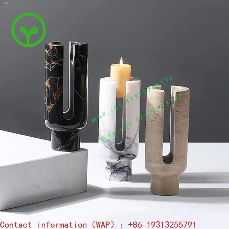【2026】Marble Candlesticks For Wedding Banquets