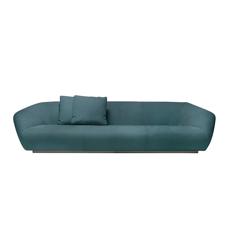 

z High Quality Green Velvet Armchair Living Room Sofa Set Reclining Comfortable Multi-seater Sofa Home Furniture
