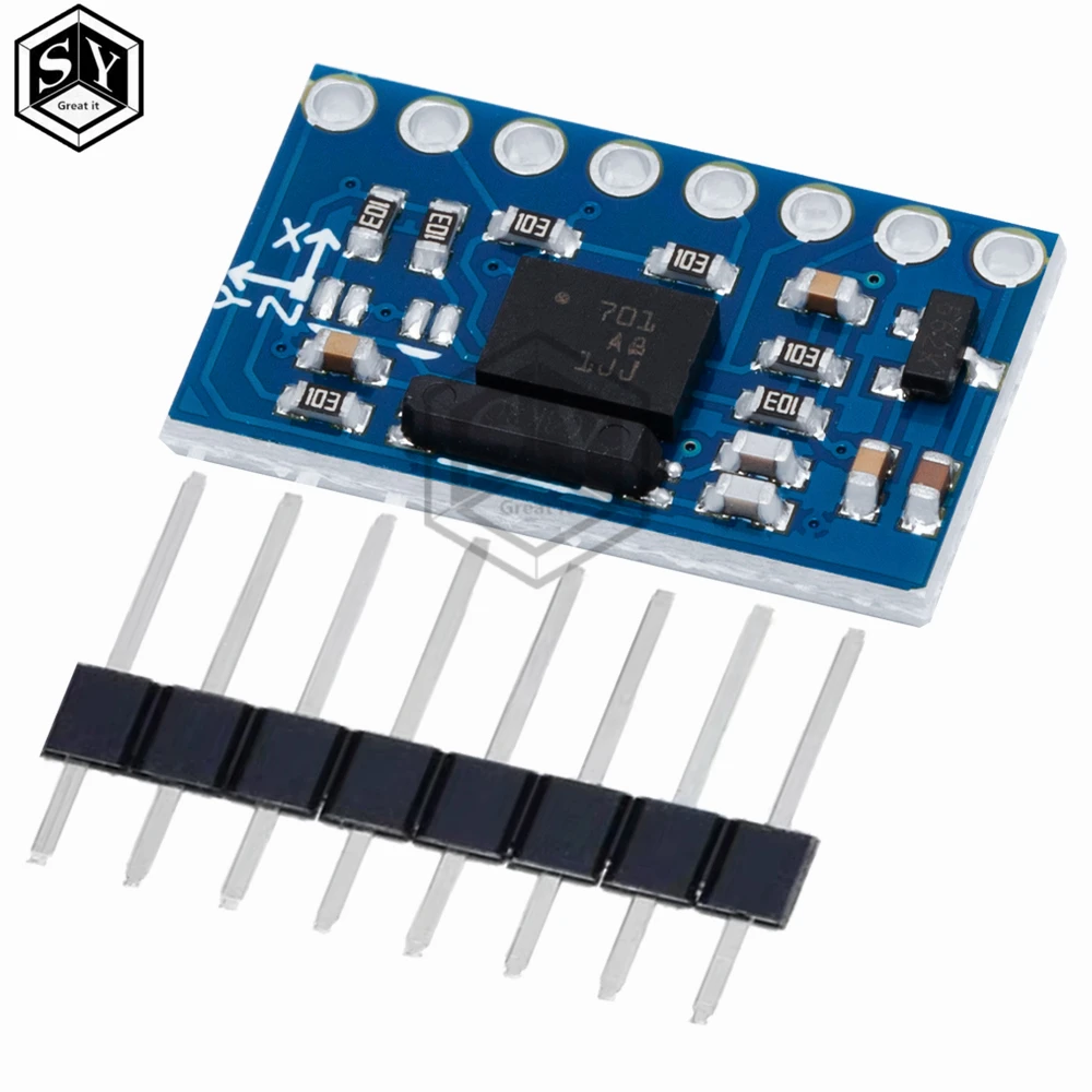 GY-BNO055 9DOF 9-axis BNO055 Absolute Orientation Breakout Board Sensor Module Angle Gyroscope Module IIC Serial for