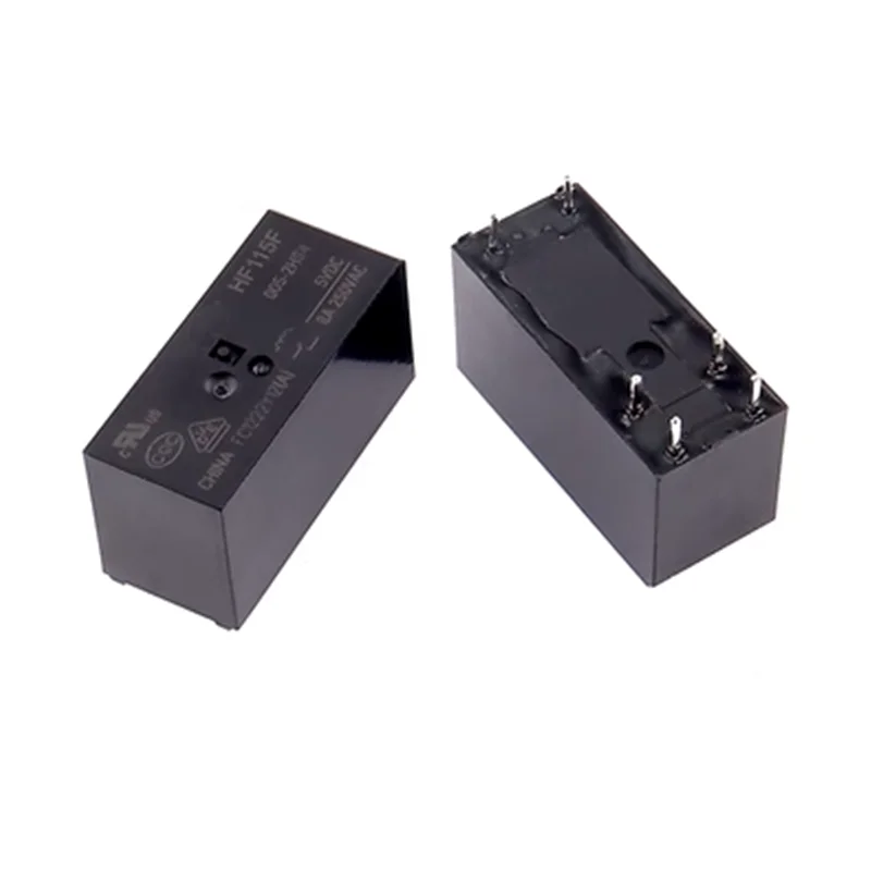 2pcs Power Relay HF/JQX-115F-005-2HS4 HF/JQX-115F-012-2HS4 HF/JQX-115F-024-2HS4 6PIN 8A 5V 12V 24V