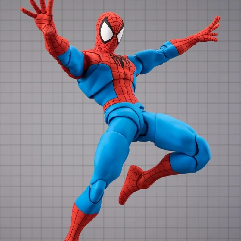 

Bandai SHF Original Spider light locked pure fit small art pv kid base thin gamer collect action fold core figure In Stock