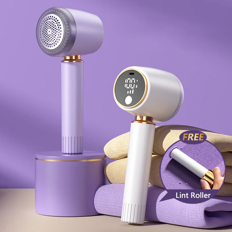 

ONEKA, трехуровневый бытовой триммер для волос, портативный электрический триммер для удаления ворса, одежда для удаления пуха, зарядка через USB