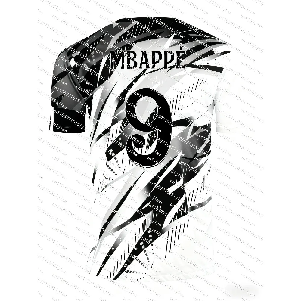 2025 نمط خاص قصير الأكمام Mbappé قميص كرة القدم عدد 9/10 الرجال النساء الشباب الاطفال التدريب زي كرة القدم تنفس جيرسي