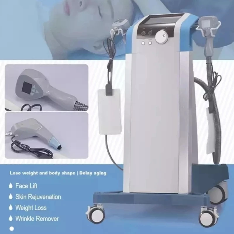 

2024 New 2 IN 1 360 Body Shaping and Weight Reducing Tightener Exili Unipolar RF Facial Softening Ultra Salon Available