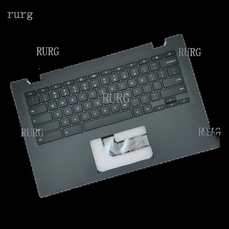 R+  FOR New For Lenovo 14E Chromebook 5CB0S95246 Palmrest Keyboard No-Touchpad