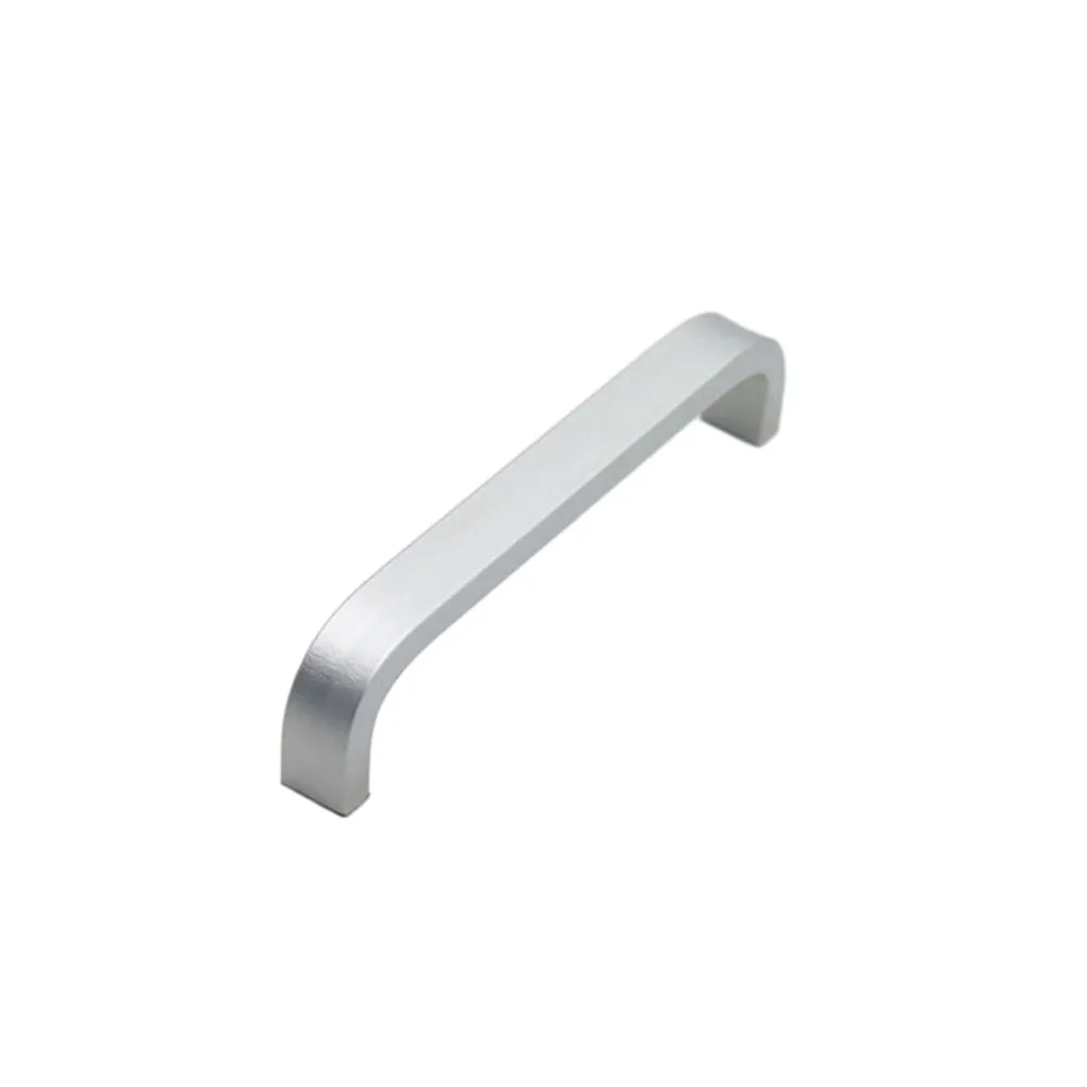 Tirador recto para puerta de armario de cocina, perillas de aluminio espacial de 68mm-197mm, perillas de puerta de Hardware, espaciado de agujeros de 64mm-192mm