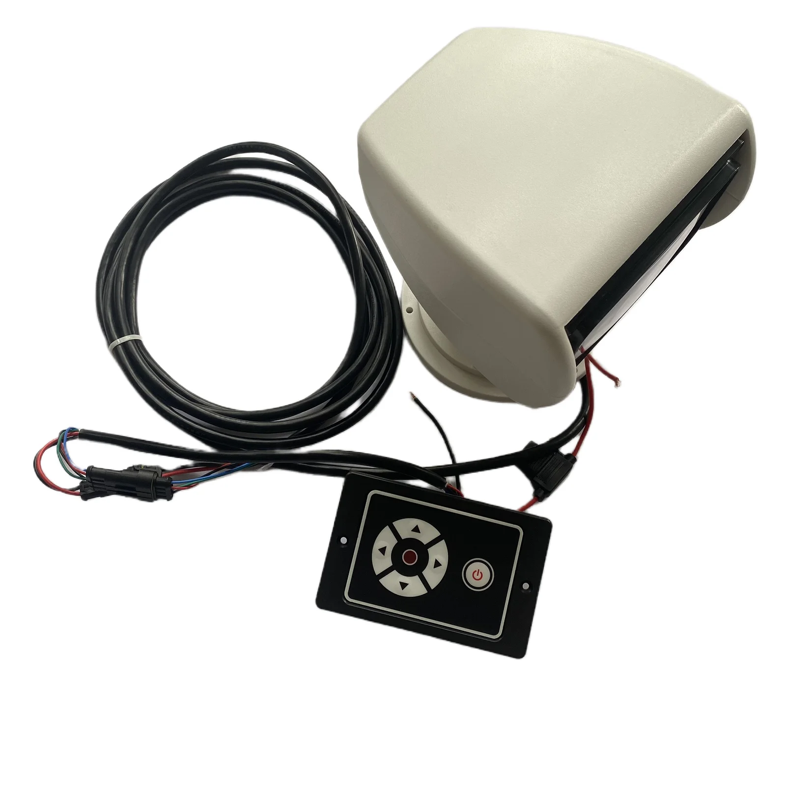 

12V Waterproof Marine Searchlight White RV Lighting with Remote Control Marine Supplies Accessories