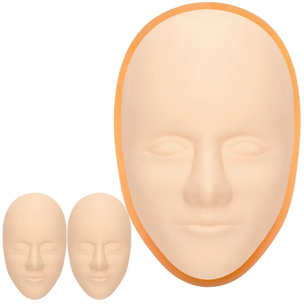 

Набор из 1 шт. реалистичной искусственной кожи для практики татуажа, пустой лист с текстурой человеческой кожи для отработки навыков нанесения теней, подводки и помады, для косметических практик