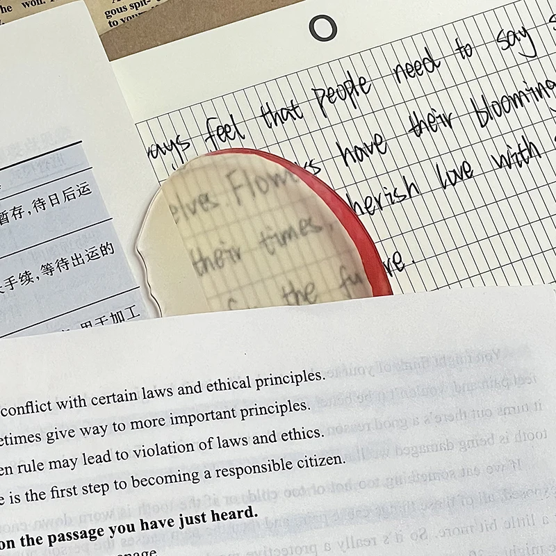 

Креативная закладка с фруктами и имитацией забавного дизайна, Sense для INS, фиксированная книга, фотография, мультяшная милая закладка для заметок