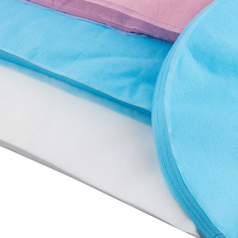 

100 шт. одноразовые спа-массажные колыбели, простыни для подголовников, подушечки из нетканого материала, подушка для лица, чехол с отверстием для отдыха, накладка на подушку