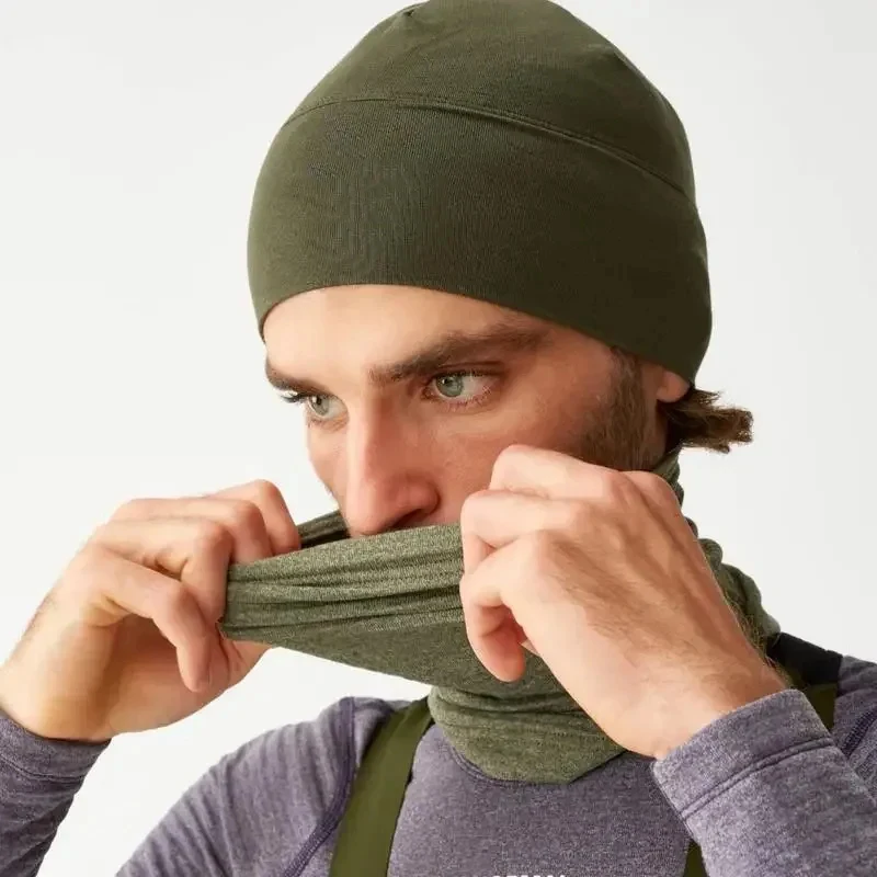 Gorro de ciclismo para hombre y mujer, gorros suaves, elásticos, antisudor, cálidos, a prueba de viento, para Otoño e Invierno