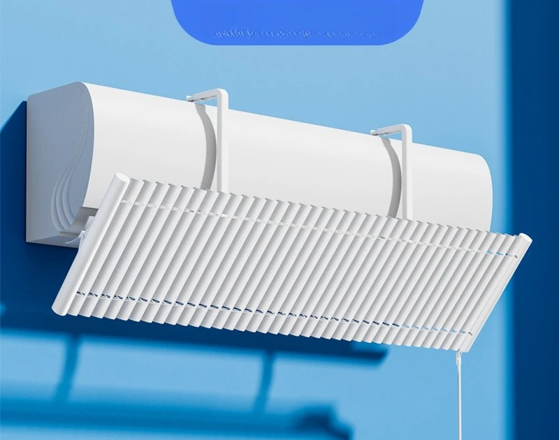 Aluminum louver air conditioner windshield anti-direct blowing cover wind shield out of trend air conditioner universal