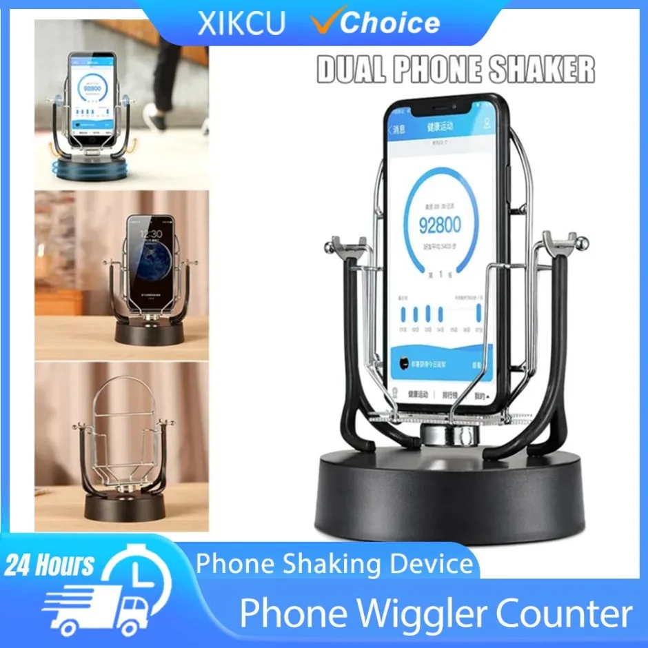 

Прогулочный шейкер, устройство для встряхивания, подставка для мобильного телефона, держатель, шагомер, счетчик Wiggler для iPhone, Samsung, Xiaomi, Huawei