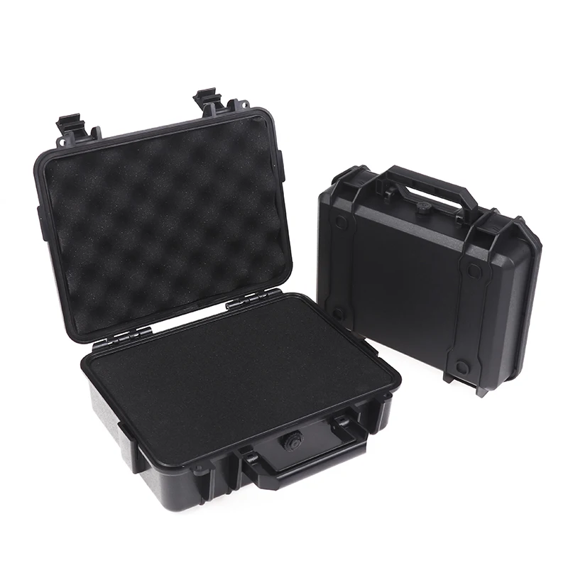 1Pc Waterproof Hard Carry Case Bag Tool Case With Pre-cut Sponge Storage Box Hardware Toolbox Safety Protector Organizer