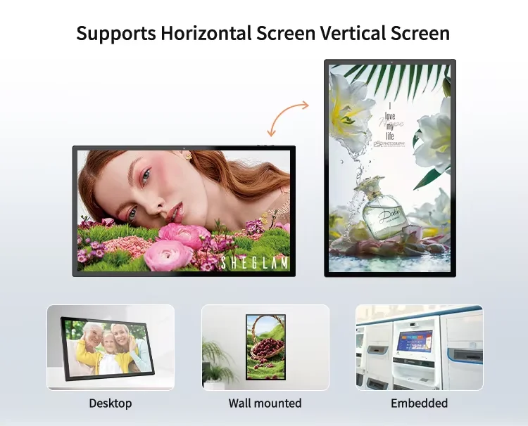 Sistema Android POS POE Power Android 11 LCD Display Digital Tablet Android Business Conference Restaurante Feedback Tablet