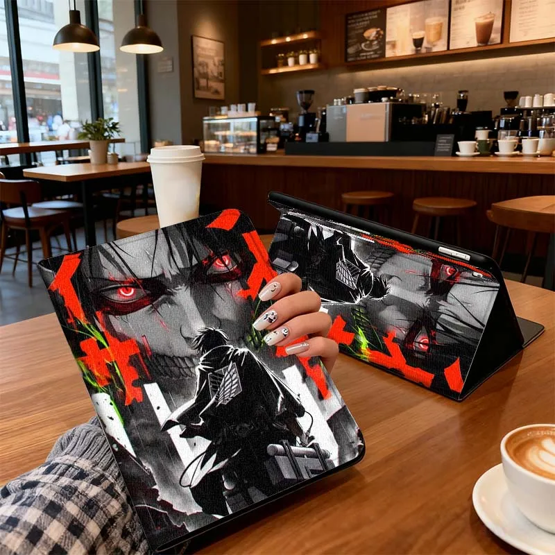 

A-Attack on T-Titans Anime For Xiaomi Redmi Mi Pad 4 5 6 6s 7 8 SE Pro 2 11 Plus Max 12.4 11 11.2 12.5 8.7 inch Tablet Case