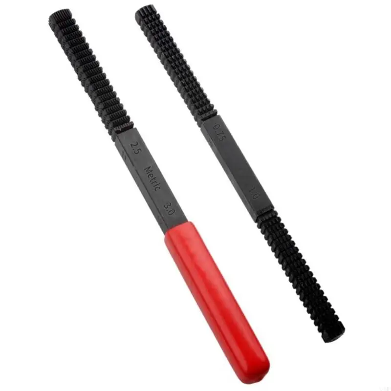 

Thread File High Hardness Thread Restorer File Multipurpose Metric Thread Repair File Heavy Duty Steel Thread Restorer L4MF