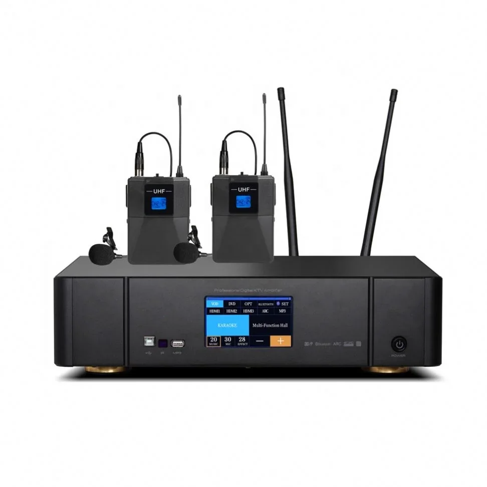 Professioneller Pro Audio-Haushalts-Leistungsverstärker mit DSP