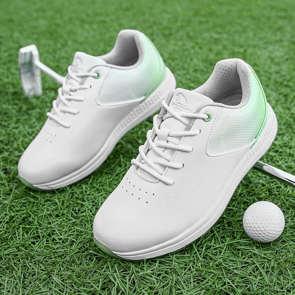 Light Non Slip Spikeless Ladies Golf Shoes Breathable Microfiber Upper All-match Outdoor Golfer Footwear  size 36-43