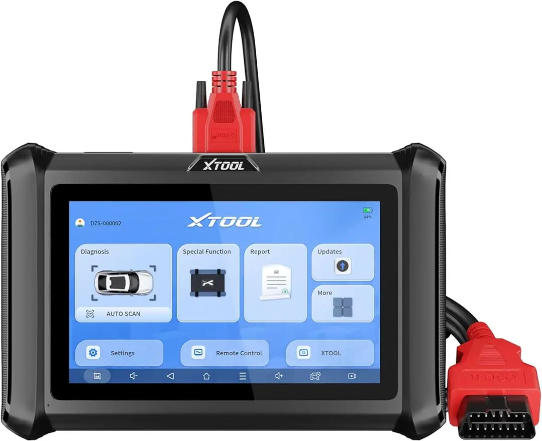 

XTOOL D7S Automotive Diagnostic Tool with 3-Year Updates, 2024 Newest, DoIP & CAN FD, ECU Coding, 36+ Services, Bidirectional Sc