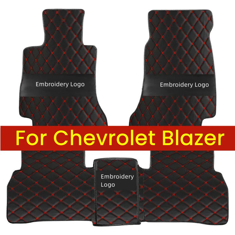 Car Floor Mats For Chevrolet Blazer Five Seats 2020 Custom Auto Foot Pads Automobile Carpet Cover Interior Accessories