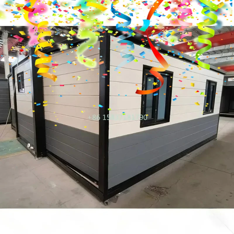 Fast LCL Container House Foldable Expandable Folding House Prefab Vacation Room Office Building Hotel Mobile Tiny Home for US