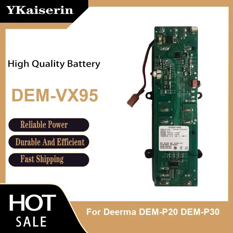 Replaceable 4000mAh Dem-VX95 For Deerma Dem-P20 Dem-P30 Sweeper And Vacuum Cleaner Battery Fast Shipping