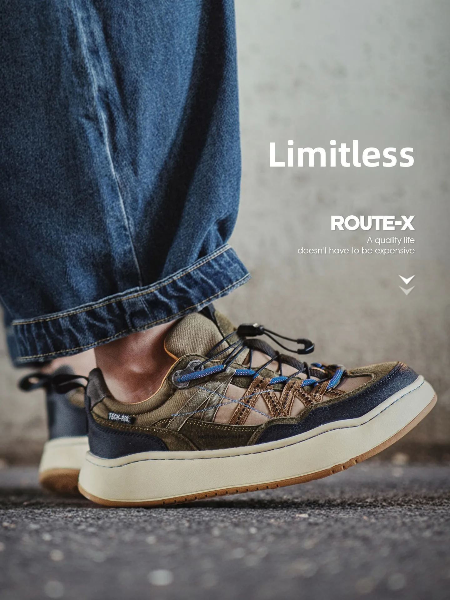 

Maden Mountain Series Men's Thi Bot Heightening Board oes Spor Commuter Slip-On Casual oes Rubber Outsole