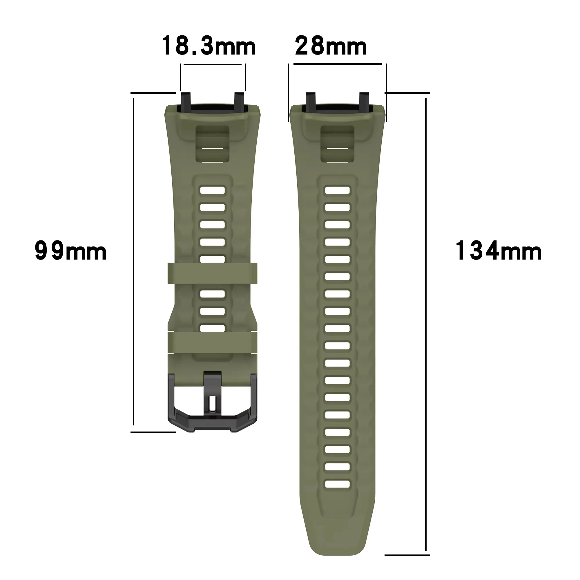 Silicone Sports Strap for Amazfit T-REX 3 Smart Watch Original Band T Rex3 Bracelet Belt Xiaomi Huami T-Rex 3 Replacement Band