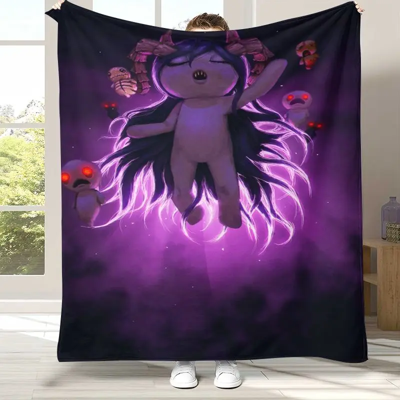 Game The Binding Of Isaac Soft Flannel Throw Blanket,Cozy Warm Blanket for Bed,Sofa,Living Room,Picnic,Camping,Home Decor,Gift