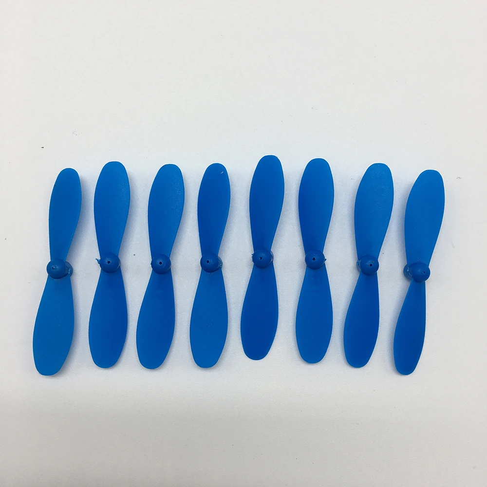 4DRC V8 Mini Drone Spare Part Blue/Orange Propeller Props Maple Leaf Wing Blade CW CCW Motor Engine 4D-V8 Accessory