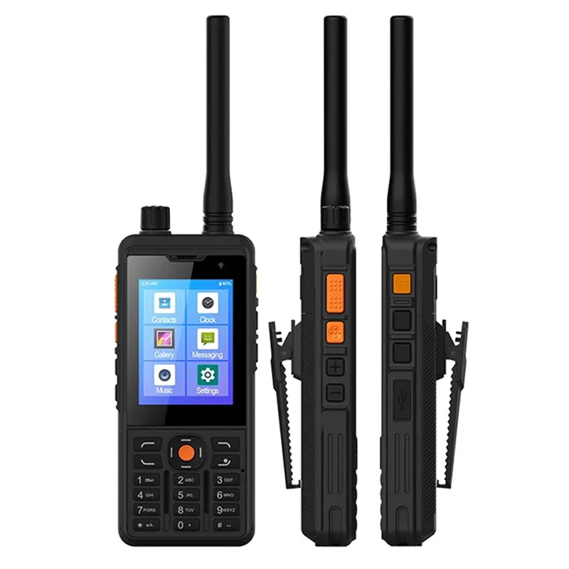 

UNIWA P5 Zello Walkie Talkie CellPhone Android 9.0 Mobilephone 4G LTE 1GB+8GB MT6739 Smartphones UHF 400-480mhz 5300mAh NFC POC