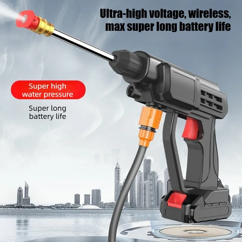 portable-24v-lithium-wireless-high-pressure-washing-gun-cordless-self-priming-power-washer-with-foam-pot-multi-spray-modes