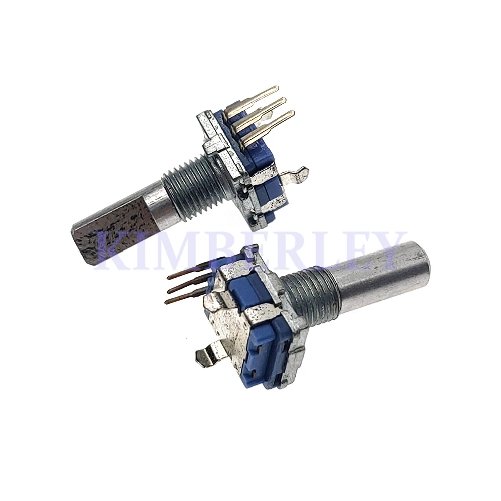 2 Piece EC11 Infinite Rotary Encoder Without Switch 30 Positions 15 Pulses Shaft Length Including Thread 20MM