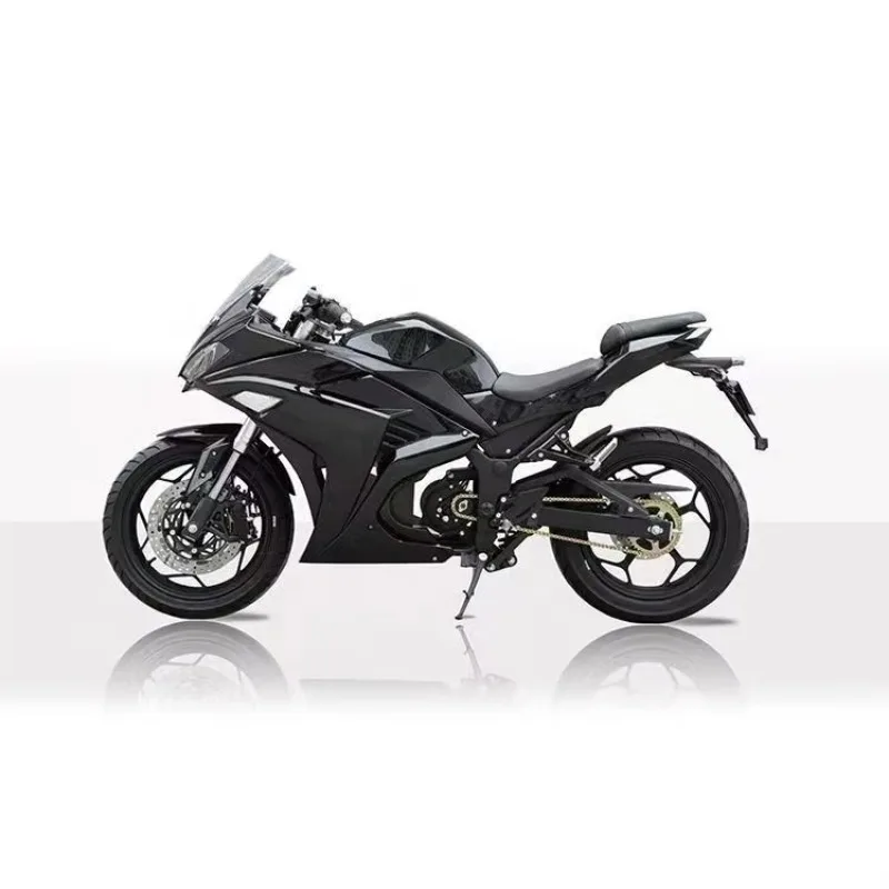 2025 نمط جديد الكبار التركيز على الطرق الوعرة دراجة نارية كهربائية 3000 واط تيار مستمر فرش السيارات الطاقة طويلة المدى مع مكبح قرصي #4