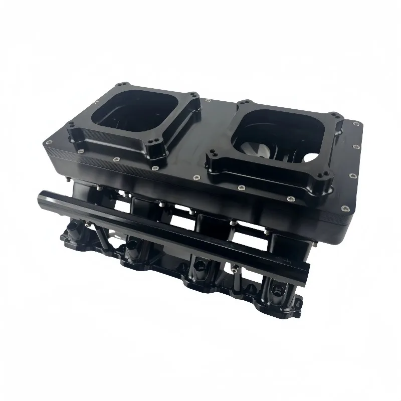 Machined Aluminum Alloy Parts with for Machining for  Billet Block 4150-Ls3 Carburetor LS3 Engine Intake Manifold