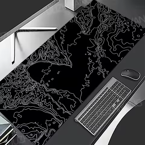 Topographic texture Mouse Pad Gamer Computer Laptop Keyboard Mousemat XXL Large Mousepad Gaming Non-slip rubber Office Desk Mats