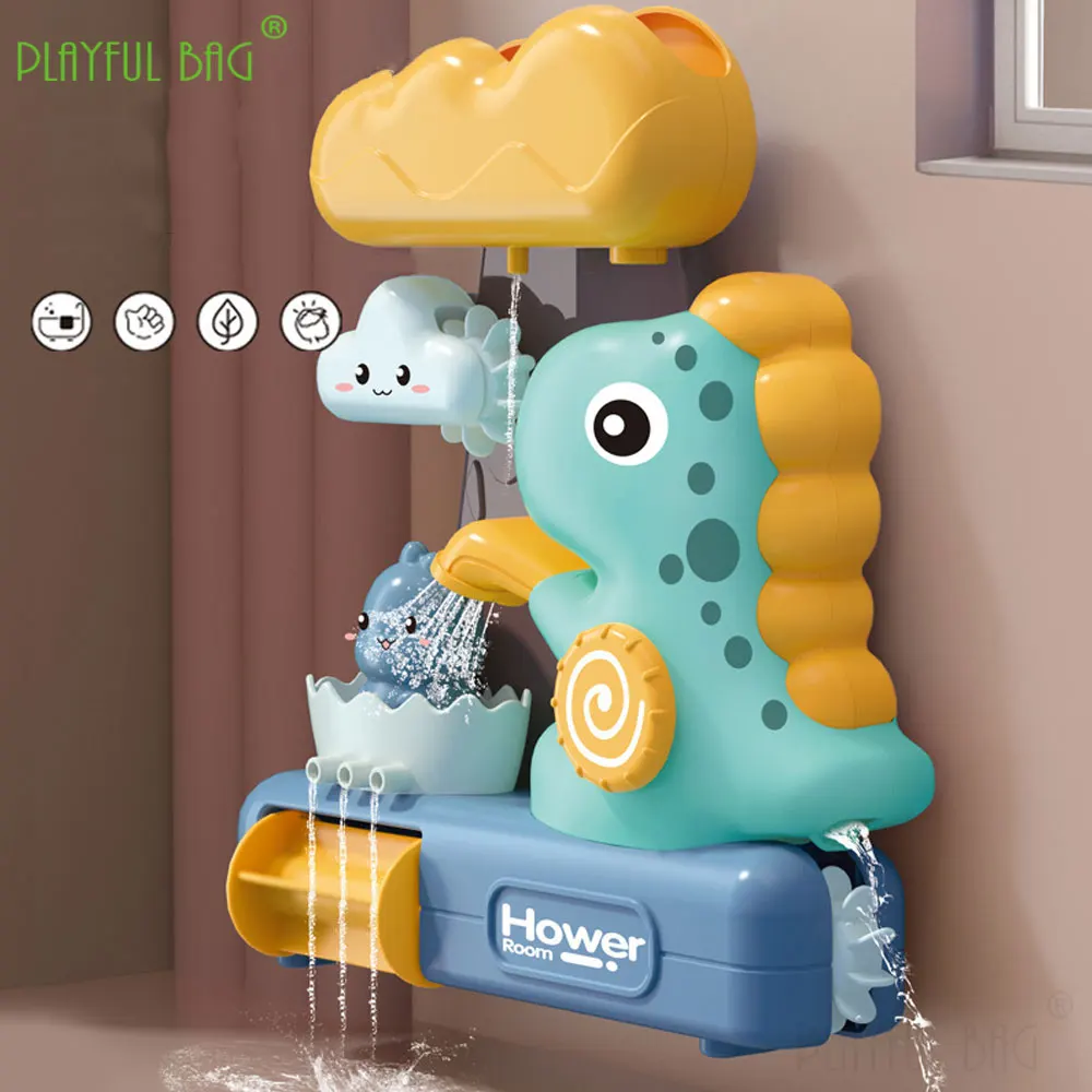 Giocattoli da bagno per bambini Dinosauro del fumetto Animali Sprinkler Vasca da bagno Doccia Gioca Gioco d'acqua Piscina Giocattoli per bambini Regalo ZG233