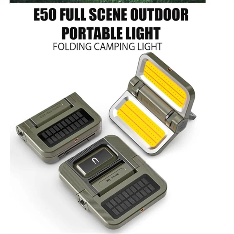 

AS60-LED портативный светильник для кемпинга 5000 мАч 2400LM водонепроницаемый фонарь для палатки аварийное наружное подвесное освещение газонная лампа