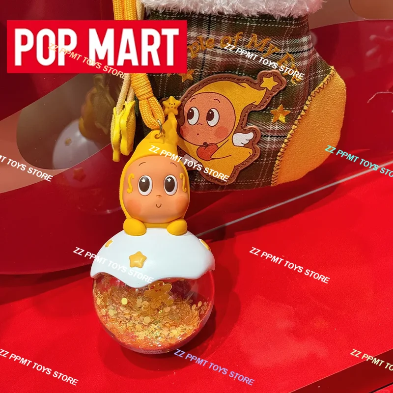 POP MART APPLE OF MY EYE Serie Leuchtender Anhänger Echte Blindbox Guess Toys Mystery Box Ornament Figuren Weihnachtsgeschenke Spielzeug