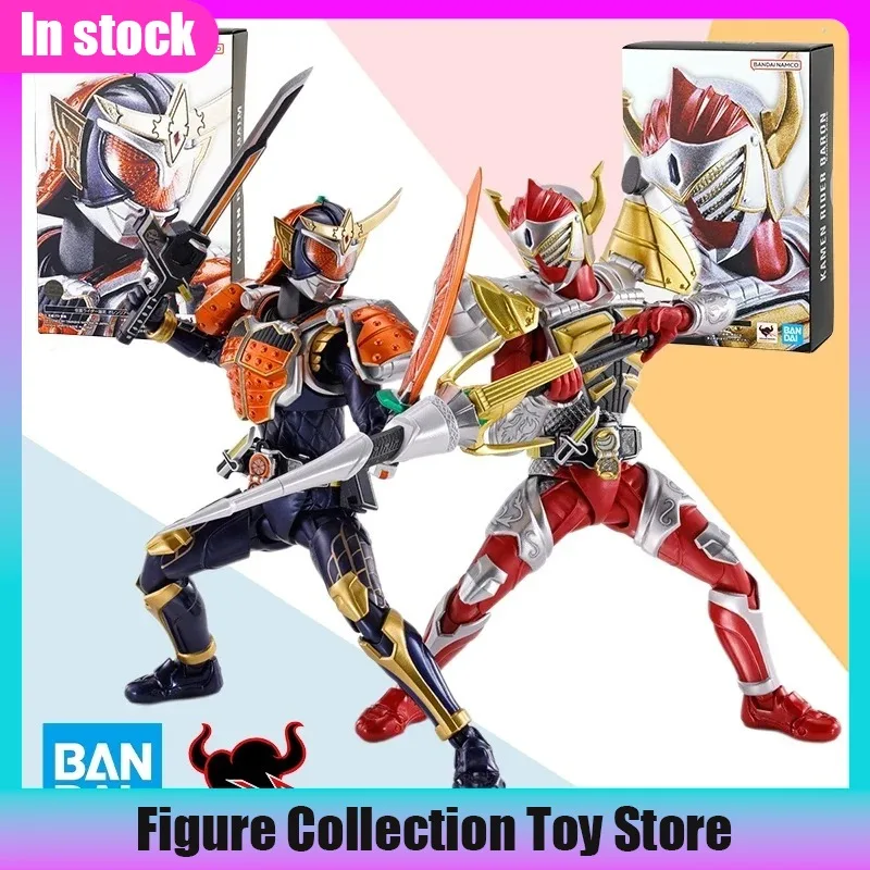 

In Stock Original Bandai SHF Kamen Rider Baron Banana Arms Gaim Orange Arms Anime Action Figure Finished Model Toy Gift for kid