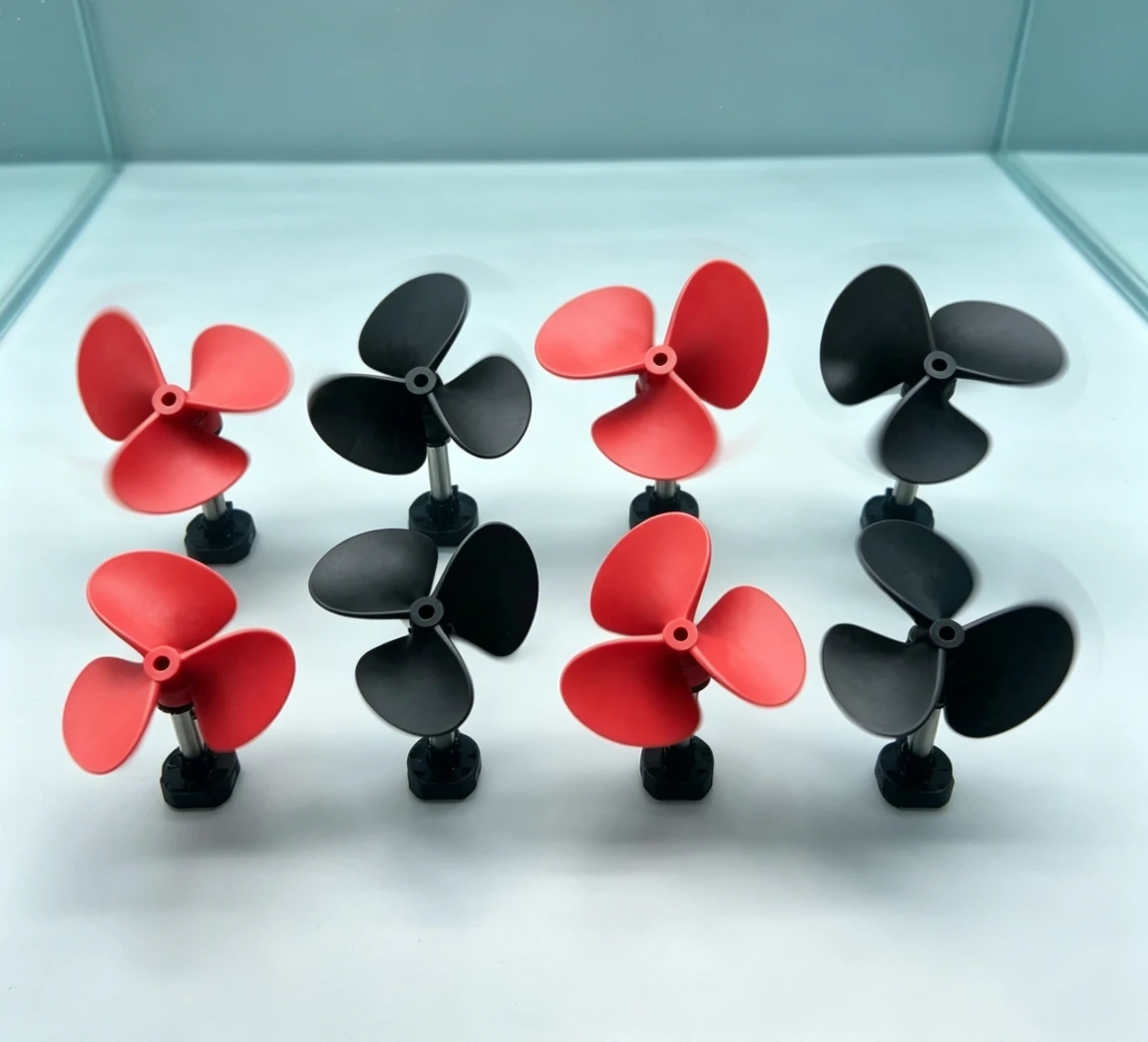 5mm Bore 3-Blade RC Boat Propeller, RC Trawler Dragnet Fishing Boat Prop, Underwater ROV Thruster Replacement Propeller