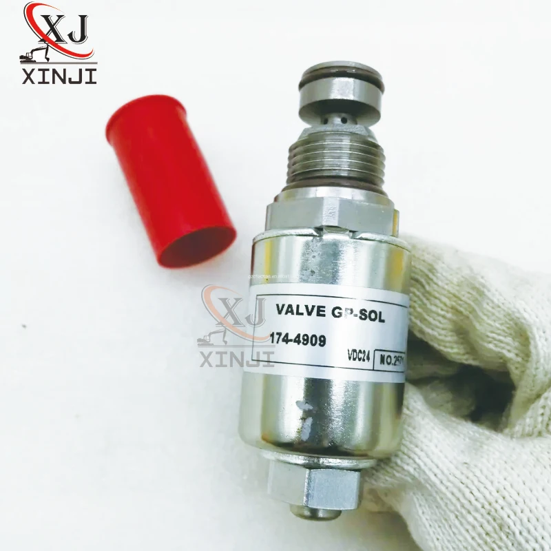 Fuel Cut Off Solenoid Valve for CA1744909 1744909 for Caterpillar for Cat Engine 3116 3126B 3176C 3306 C9 C15