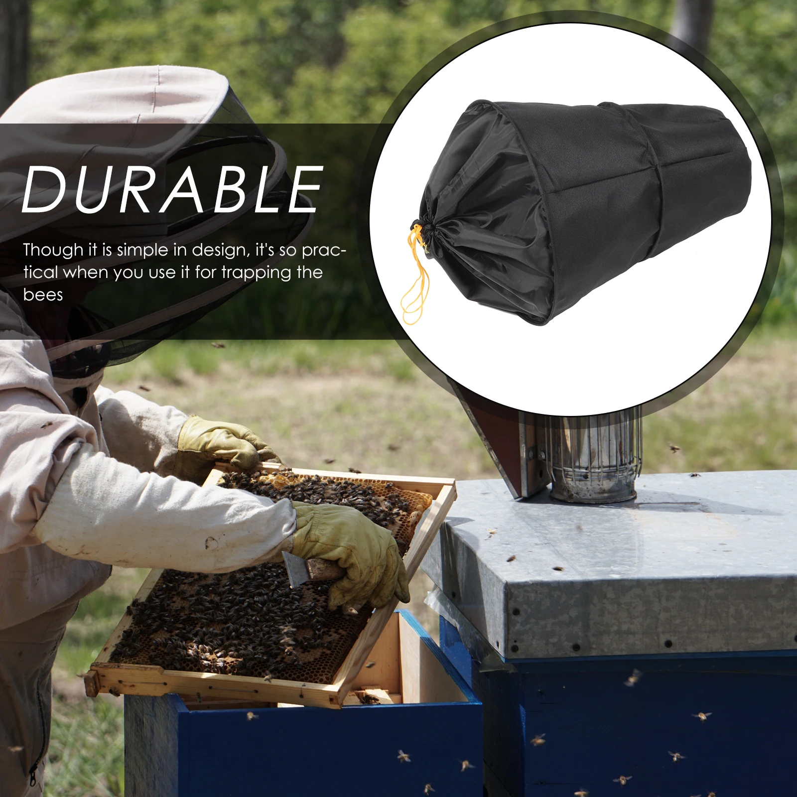 

Bees Cage For Swarm Catching Durable Foldable Beekeeping Tool Insectary Box Bees Collector Beekeeping Supplies Garden