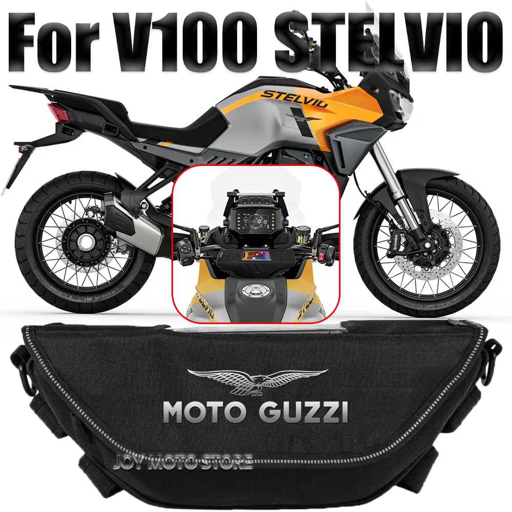 

For moto guzzi v100 stelvio Motorcycle accessories tools bag Waterproof And Dustproof Convenient travel handlebar bag