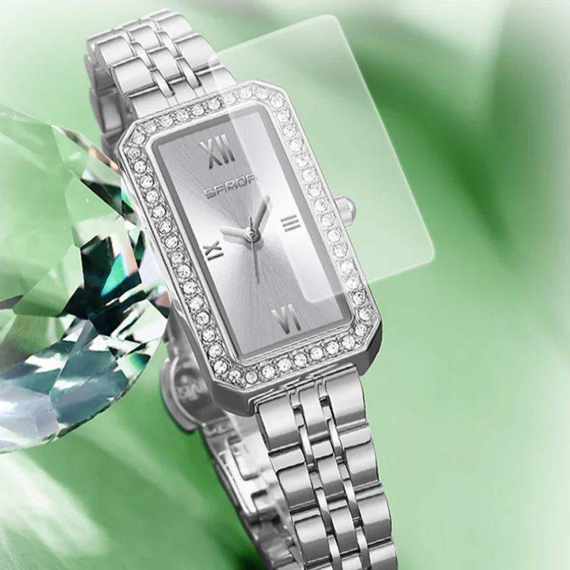 SANDA 1122 Elegant Ladies Quartz Watches Simple Fashion Waterproof Leather Strap Small Dial Casual Ladies Wristwatch reloj mujer